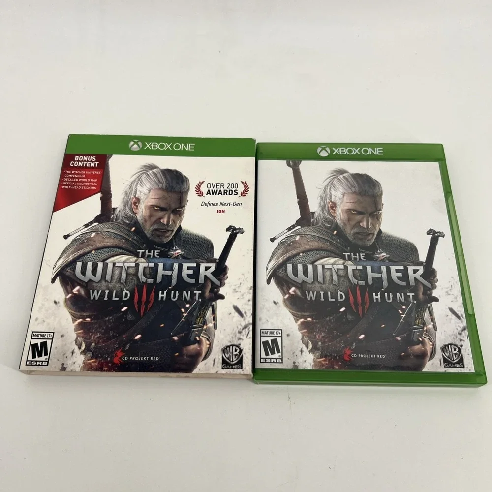 The Witcher 3: Wild Hunt Microsoft Xbox One CIB Includes Soundtrack and Inserts
